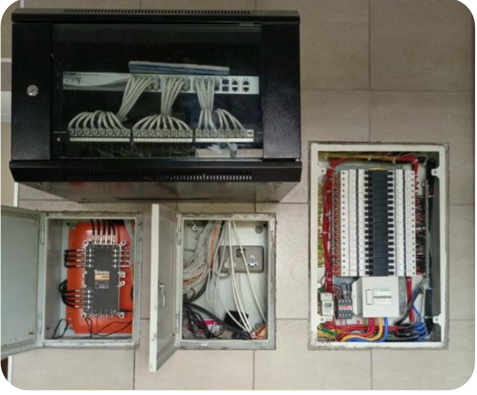 Structured network and distribution cabling